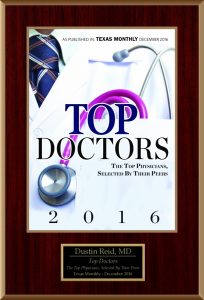 DR Super Doctors Plaque 2016